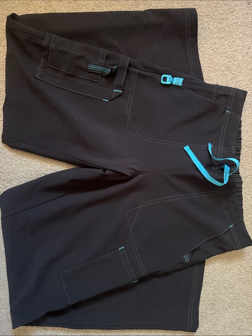 Figs and Carhartt Lot of 3 Medical Scrub Pants in Navy and Black Small